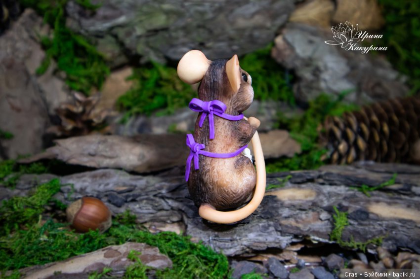 Румбоксы с мышками — Авторские миниатюрные куклы: лепка (фото 5)