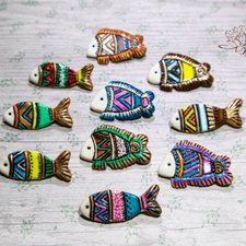 Брошки рыбёшки