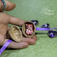 Котёнок в ореховой скорлупке