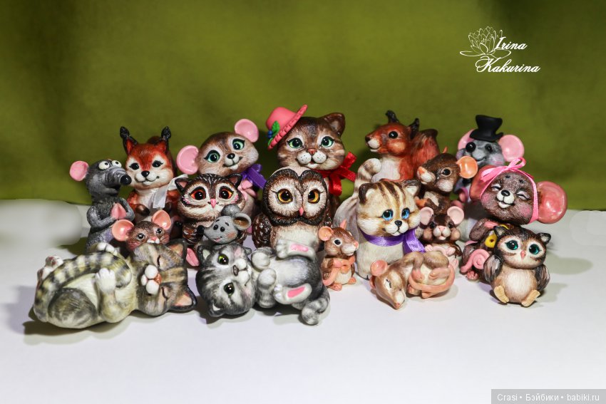 Фигурки из полимерной глины (фото 7)