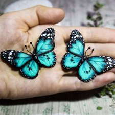 Броши бабочки