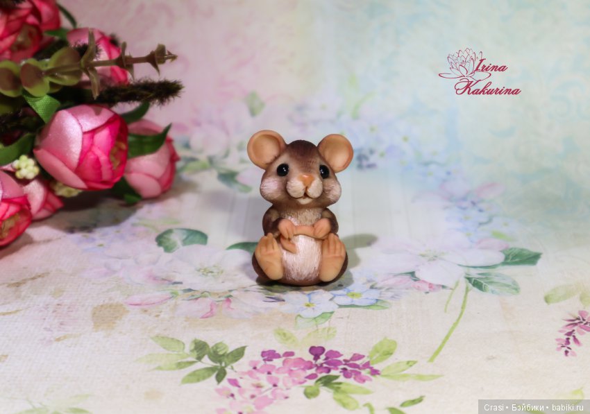 Мишка и Мышка — Лепка авторских игрушек и папье (фото 3)