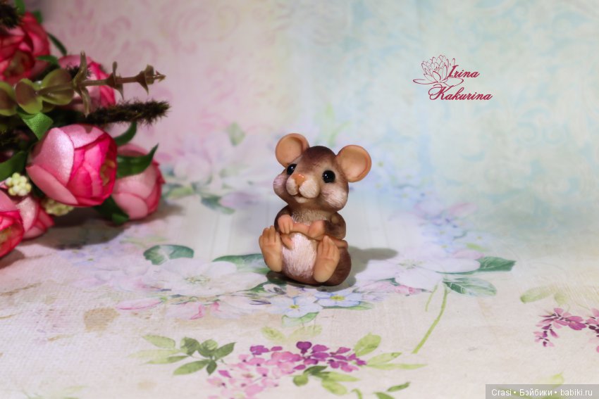 Мишка и Мышка — Лепка авторских игрушек и папье (фото 5)