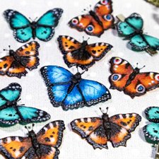 Броши бабочки для Вас и Ваших кукол