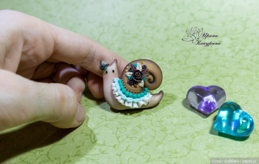 Броши Улиточки — Другие хобби и увлечения: сад (фото 2)