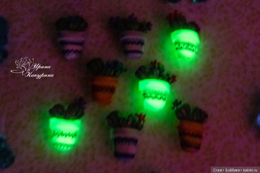 Броши цветы в горшочках — Лепка авторских игрушек и папье (фото 4)