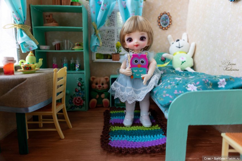 Люськино утро в новом домике (фото 8)