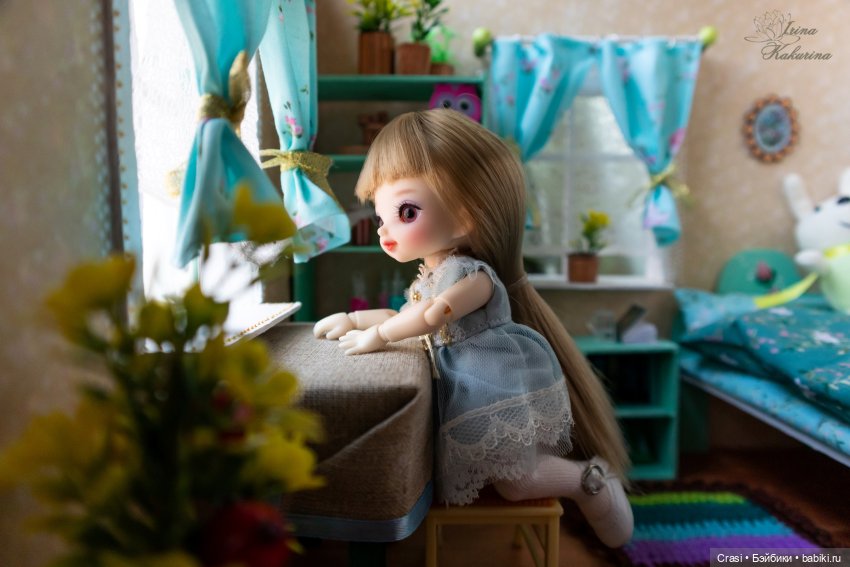 Люськино утро в новом домике (фото 5)