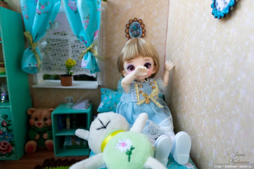 Люськино утро в новом домике (фото 3)