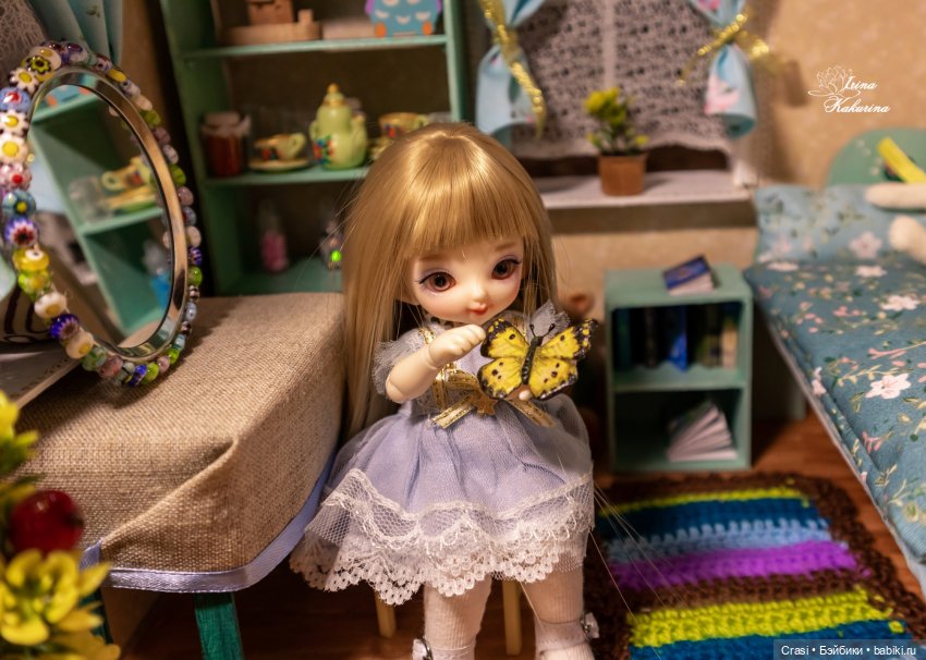 Люська и брошки бабочки — Кукольная миниатюра своими руками: еда (фото 2)