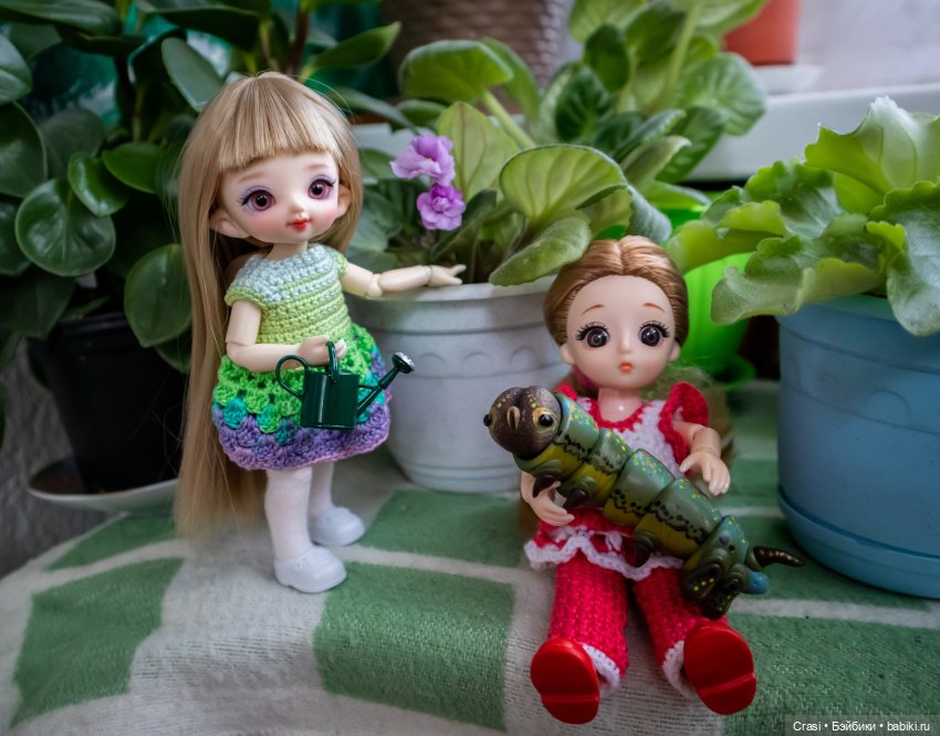 Как малышки цветы поливали (фото 5)