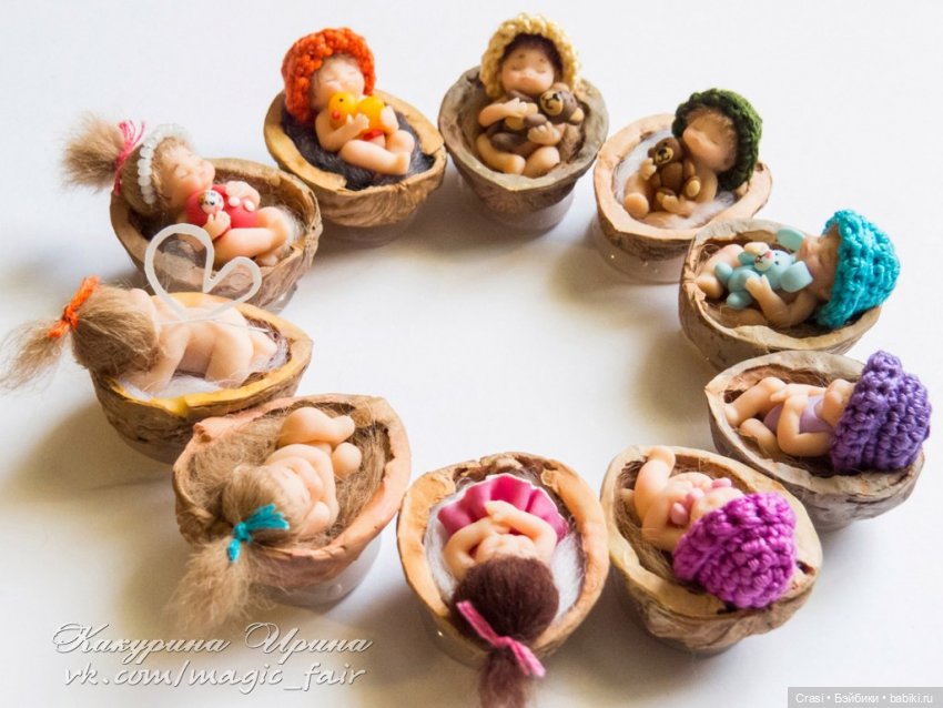 Миниатюра в ореховых скорлупках (фото 7)