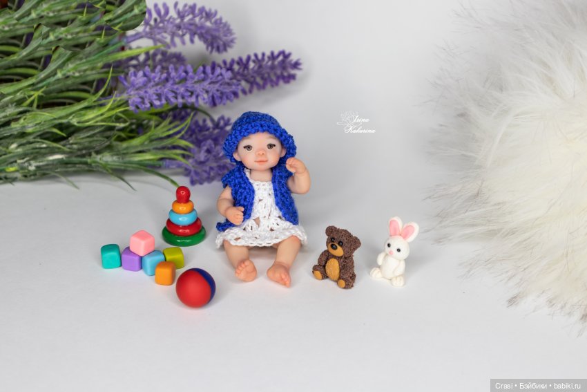 Миниатюрная малышка с игрушками | Бэйбики Миниатюрная малышка с игрушками (фото 9)