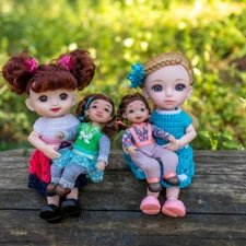 Вечерняя прогулка баболишек