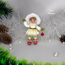 Ватные детки на ёлочку