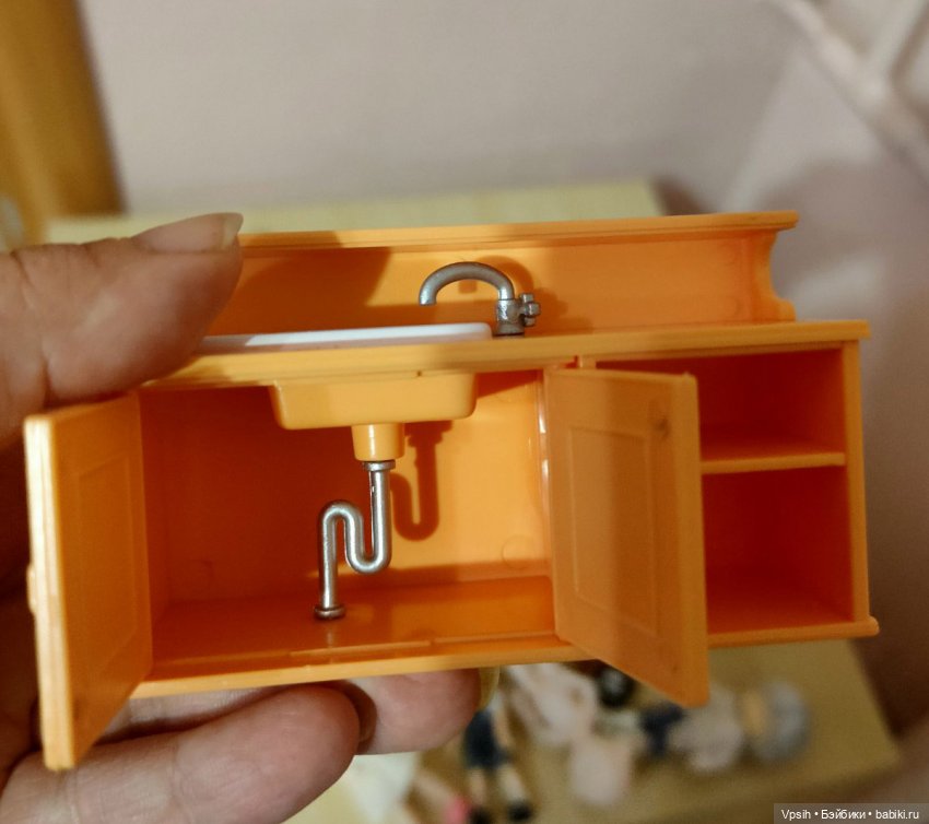 Аналоги мебели sylvanian families для obitsu 11 и подобных куколок. Часть 1 Кухня и столовая (фото 7)