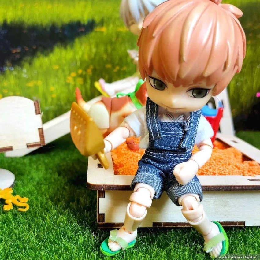 Деревяшечки! Деревянная садовая мебель для мелких куколок (фото 4)