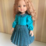 Paola Reina платье с плиссированной юбкой