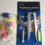 Пресс установщик пластиковых кнопок с кнопками