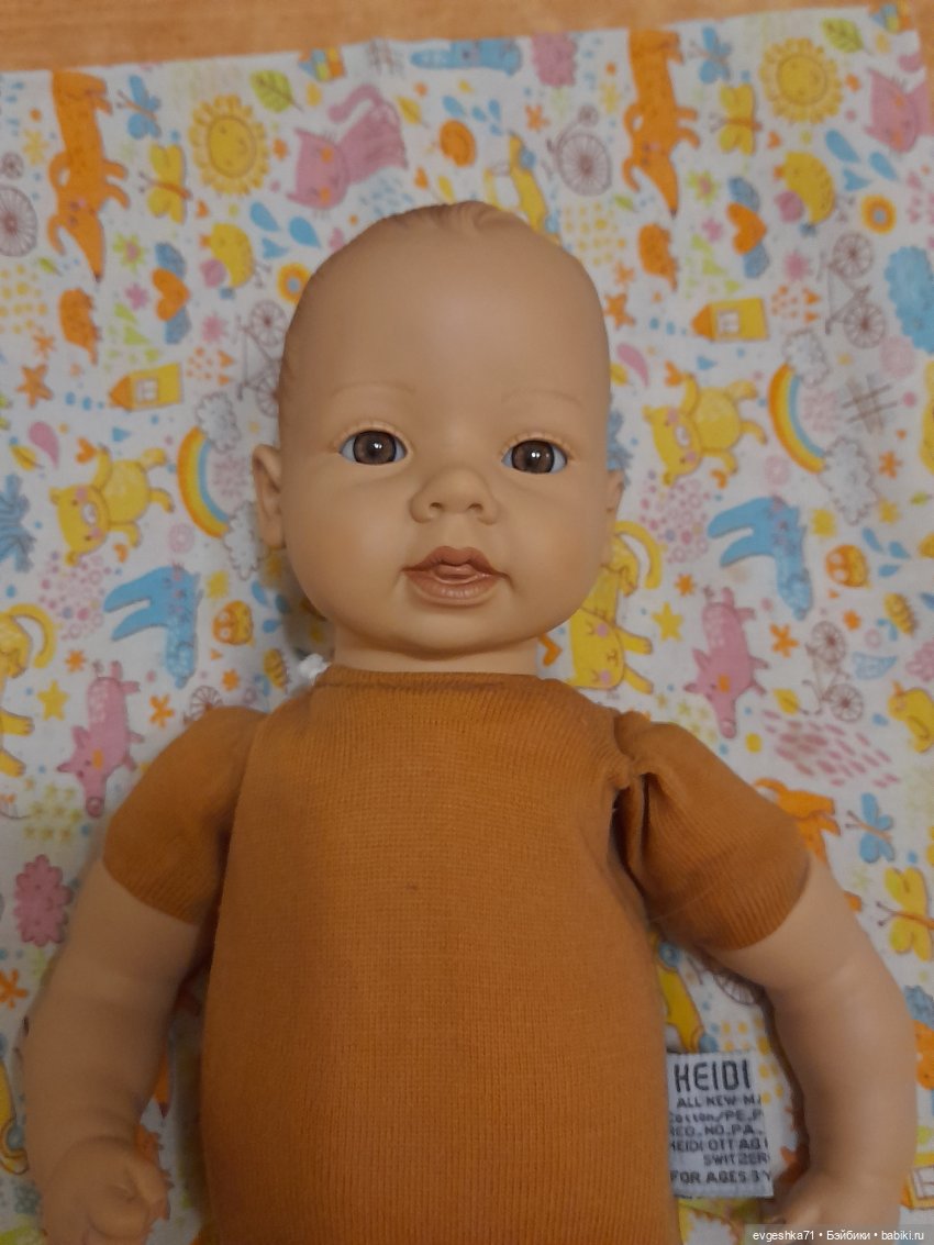 Замена глаз малышу Heidi Ott (фото 4)