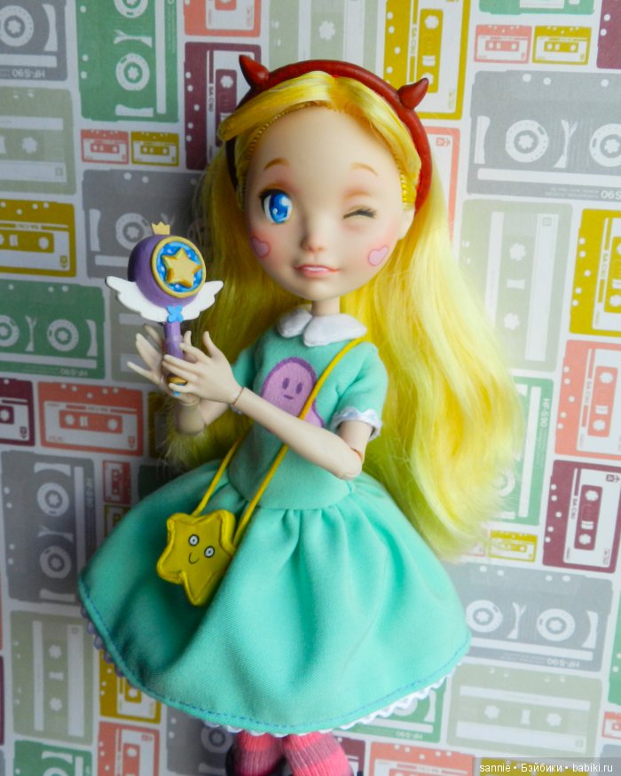 Кукла стар баттерфляй своими руками