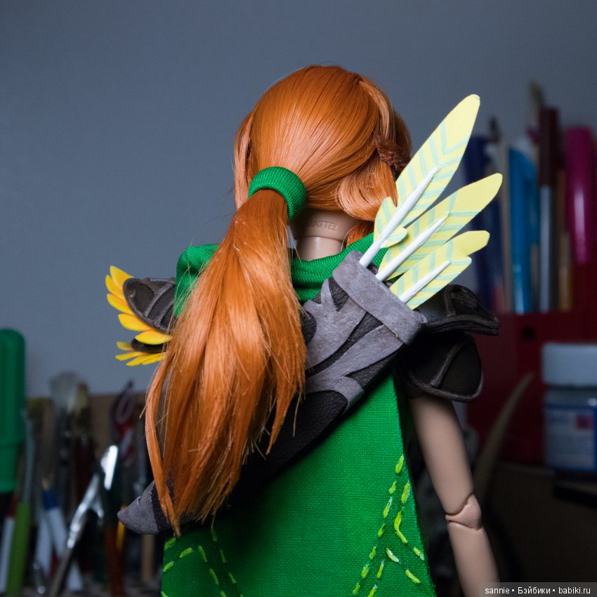 OOAK Windranger из DOTA2 — ООАК и кастом Барби (Barbie): репейнт (фото 2)