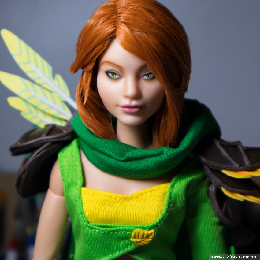 OOAK Windranger из DOTA2 — ООАК и кастом Барби (Barbie): репейнт (фото 3)