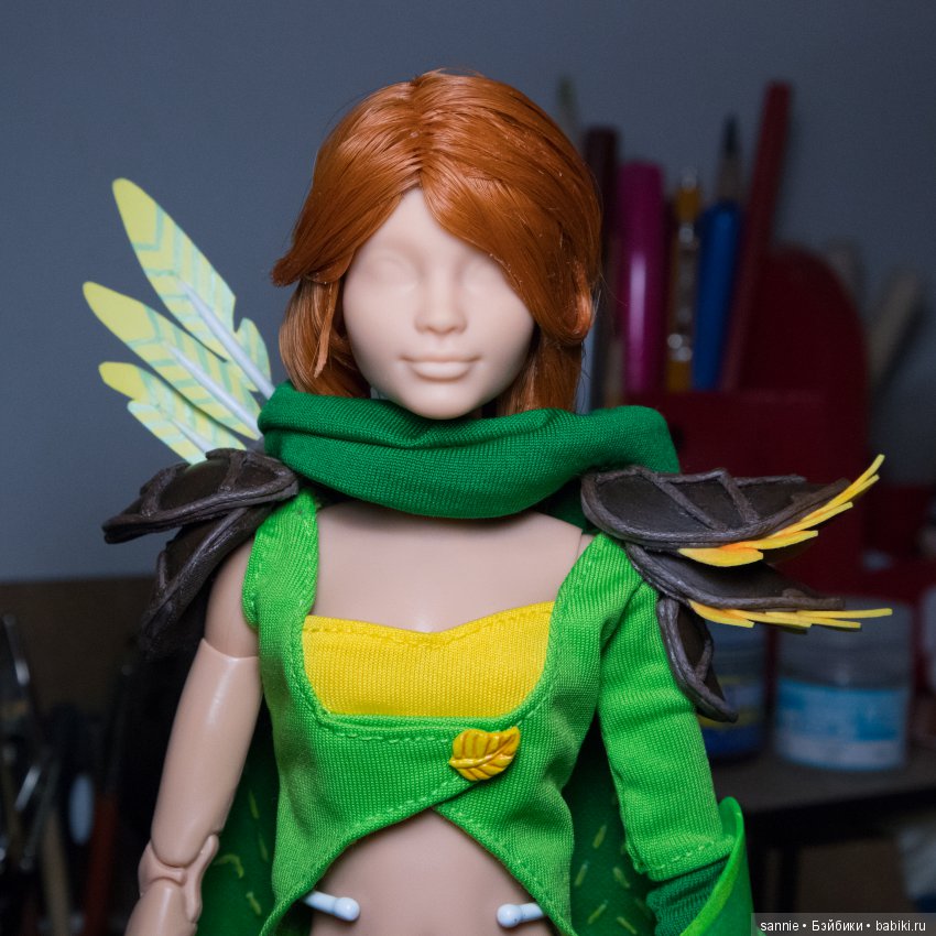 OOAK Windranger из DOTA2 — ООАК и кастом Барби (Barbie): репейнт