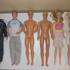 Куклы Кен и Барби США 80- 90 годов