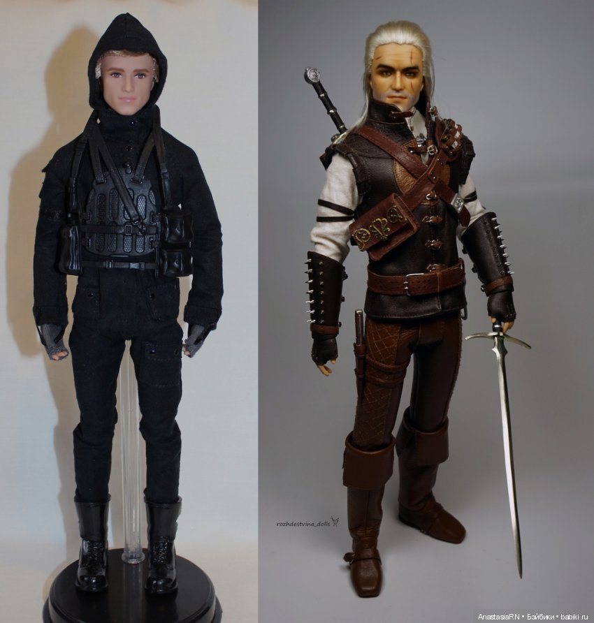 Ведьмак - Запись 4 Итог — ООАК и кастом Барби (Barbie): репейнт