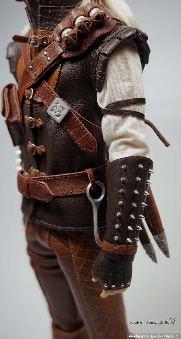 Ведьмак - Запись 4 Итог — ООАК и кастом Барби (Barbie): репейнт (фото 10)