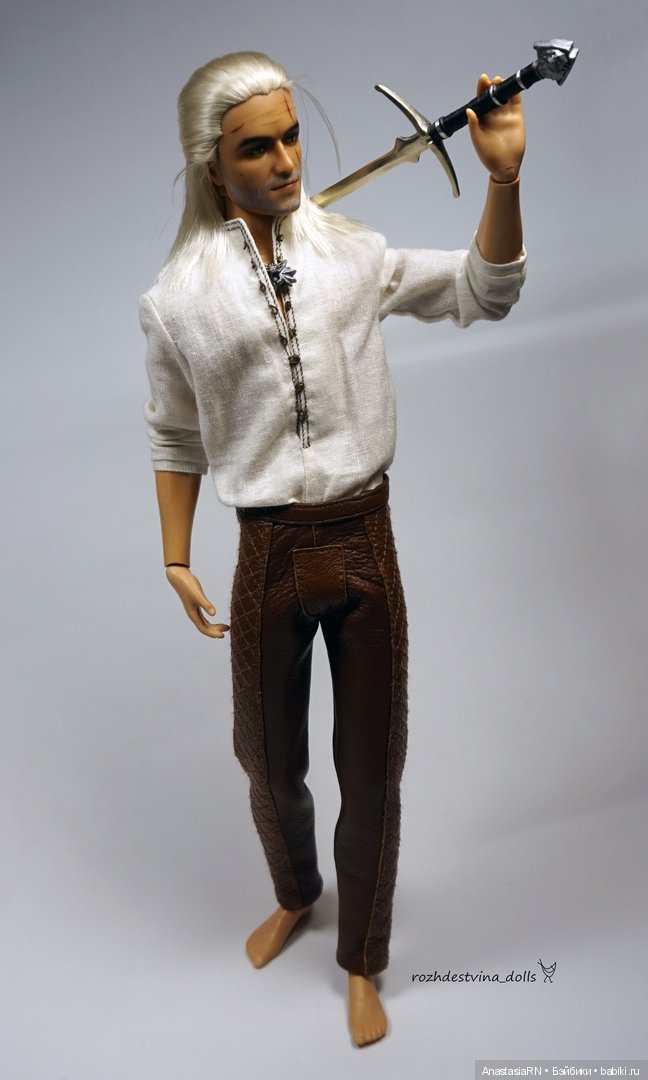 Ведьмак - Запись 4 Итог — ООАК и кастом Барби (Barbie): репейнт (фото 3)