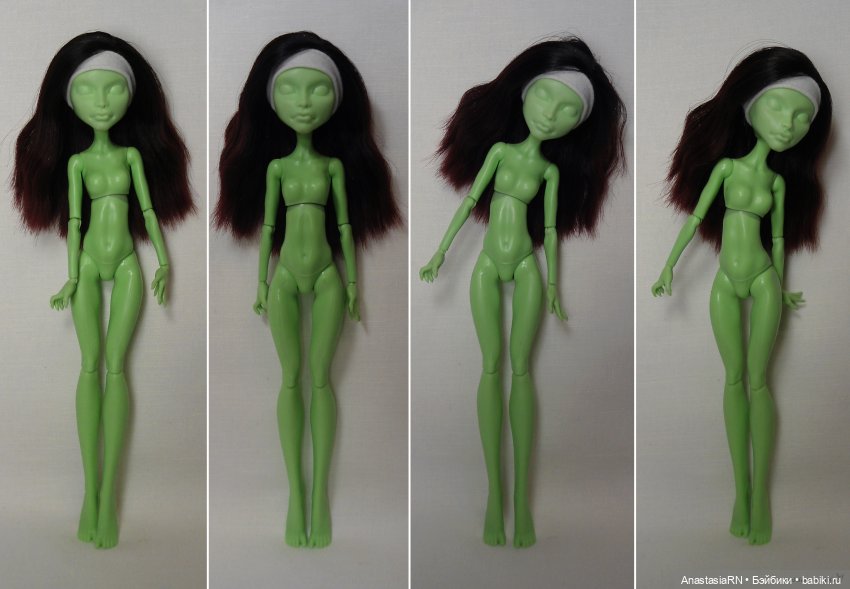 Гамора (ООАК Касты Фирс Monster High). Часть 1 (фото 9)