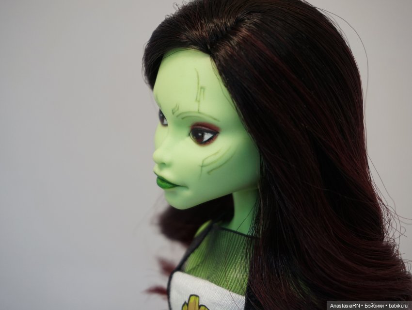 Гамора (ООАК Касты Фирс Monster High). Часть 1