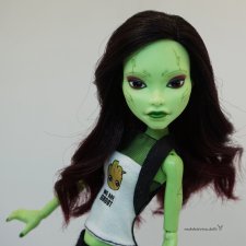 Гамора (ООАК Касты Фирс Monster High). Часть 1