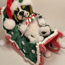 Спаниэль тедди ручной работы