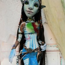 Аватарка. Текстильная  авторская интерьерная кукла