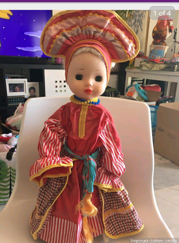 Кукла-сувенир, в костюме Орловской губернии (фото 3)