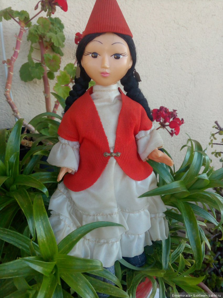 Жамал. Кукла из СССР — Советские винтажные куклы (СССР): Ленигрушка (фото 3)