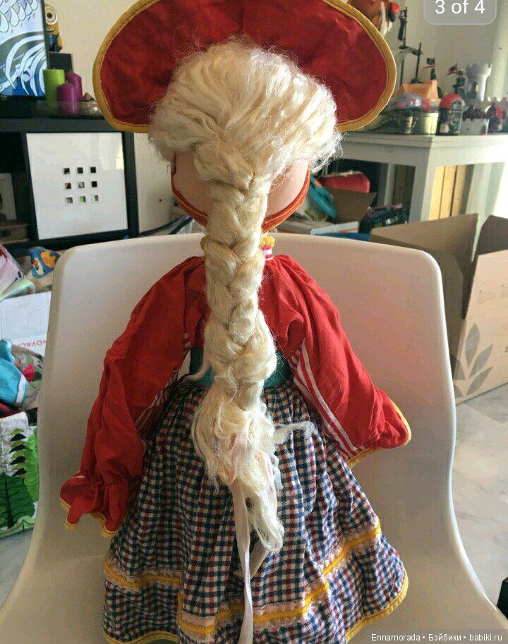 Кукла-сувенир, в костюме Орловской губернии (фото 4)