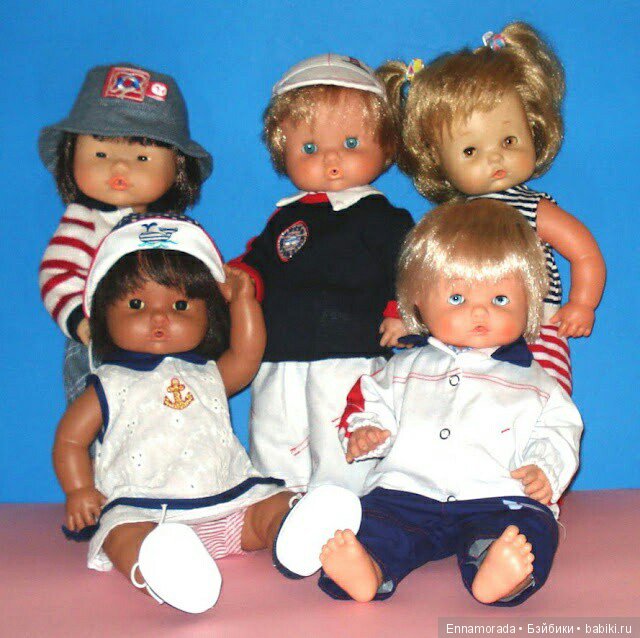 Виды кукол от испанской фабрики Famosa