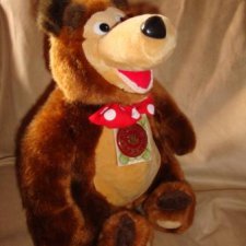 Мишка из мультика Маша и Медведь