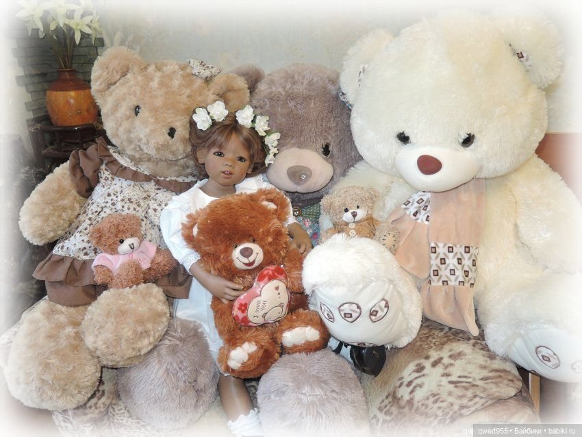 Моя коллекция кукол от Annette Himstedt. ПРОШЛОЕ... и настоящее... Часть №1