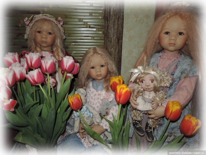 Моя коллекция кукол от Annette Himstedt. Прошлое... и НАСТОЯЩЕЕ... Часть №3