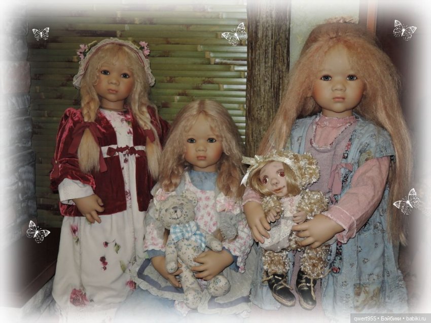 Моя коллекция кукол от Annette Himstedt. Прошлое... и НАСТОЯЩЕЕ... Часть №3