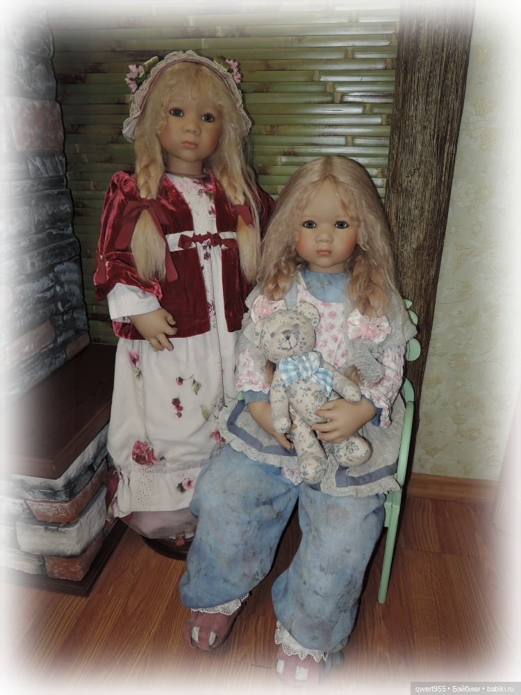 Моя коллекция кукол от Annette Himstedt. Прошлое... и НАСТОЯЩЕЕ... Часть №3