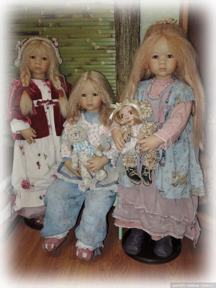 Моя коллекция кукол от Annette Himstedt. Прошлое... и НАСТОЯЩЕЕ... Часть №3