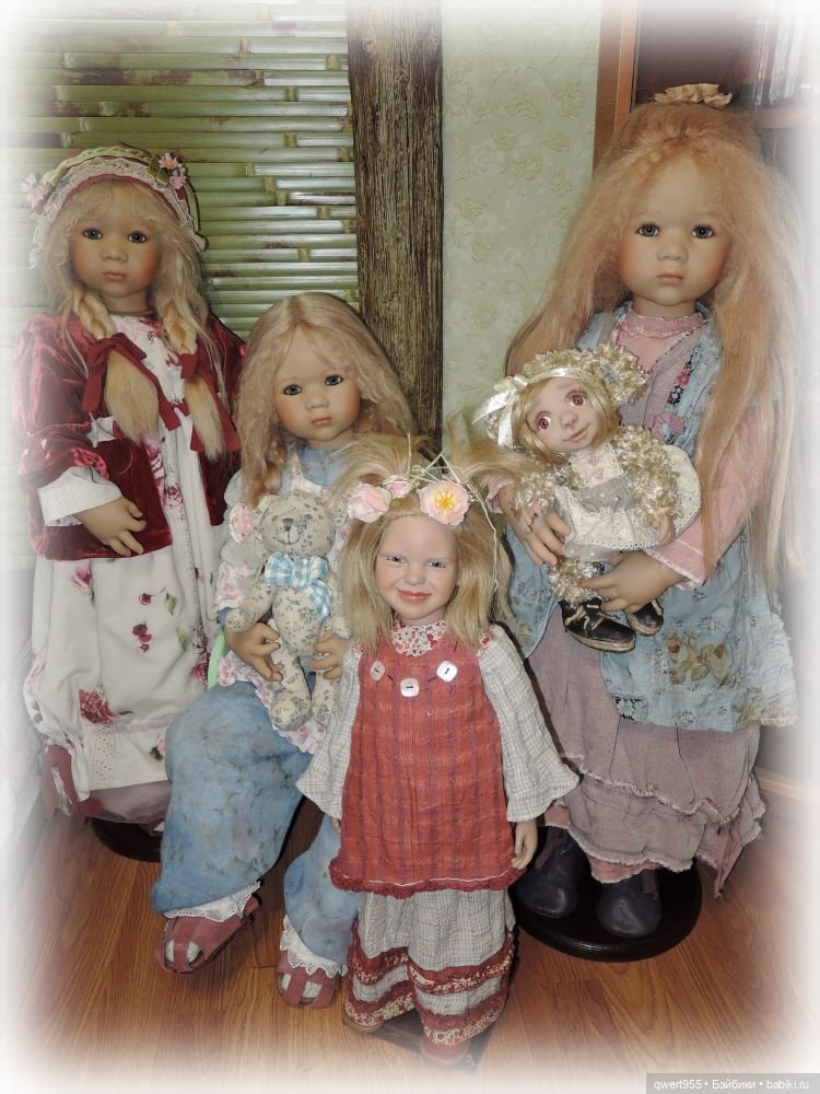 Моя коллекция кукол от Annette Himstedt. Прошлое... и НАСТОЯЩЕЕ... Часть №3