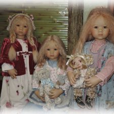 Моя коллекция кукол от Annette Himstedt. Прошлое... и НАСТОЯЩЕЕ... Часть №3