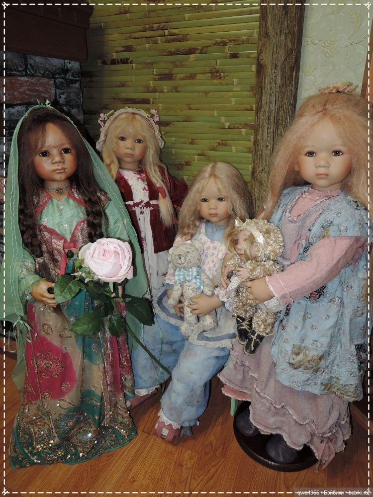 Моя коллекция кукол от Annette Himstedt. Прошлое... и НАСТОЯЩЕЕ... Часть №4 (Заключительная)